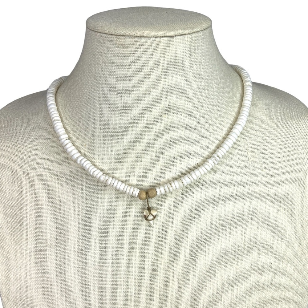 Natural Shell and Shark Tooth Necklace